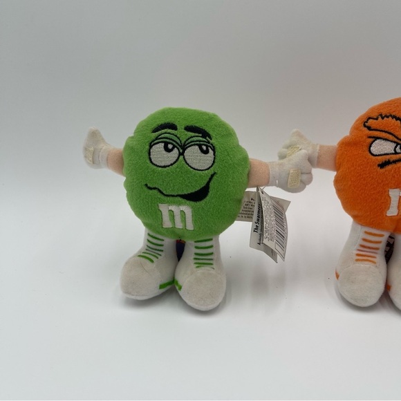M&M Swarmees 1998 Plush Figure 5” Stuffed Lot Of 2 90s Vintage Collectibles - Picture 3 of 9